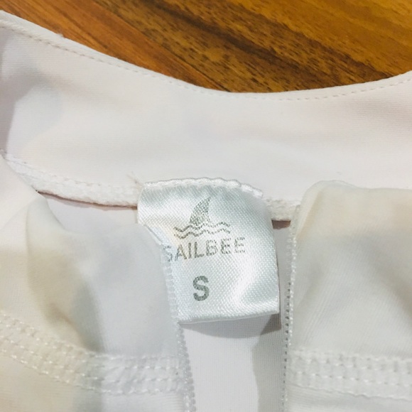Sailbee Small NWT Light Blush Pink Swim Rashguard - Picture 6 of 7